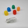 T10 10mm colored bulb caps