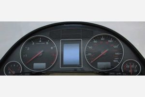 front view of a 2004-2008 Audi A4 Instrument Cluster
