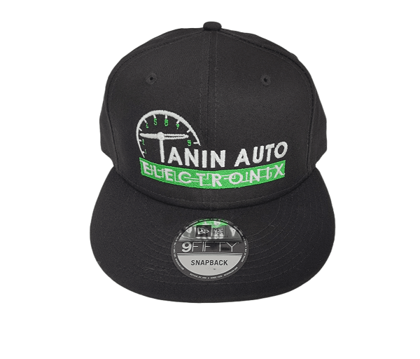 Tanin Auto Electronix Black Snapback Cap